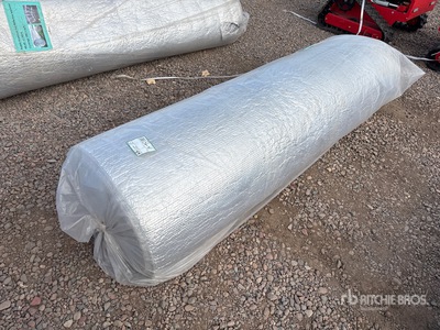 6.6 ft x 164 ft Bubble Aluminum Foil Reflective Insulation Materiale edile (Unused)