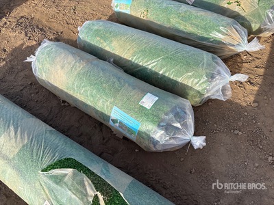 3.3 ft x 49.2 ft Artificial Grass Turf Drainage Holes with Rubber Backing 0.8 in Pile Height