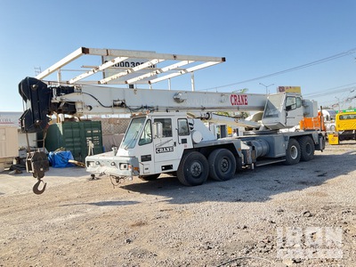 1995 P & H T650 65 ton 8x4x4 Hydraulic Truck Crane