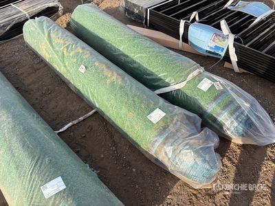 6.6 Ft x 49.2 Ft Artificial Grass Turf Drainage Holes with Rubber Backing