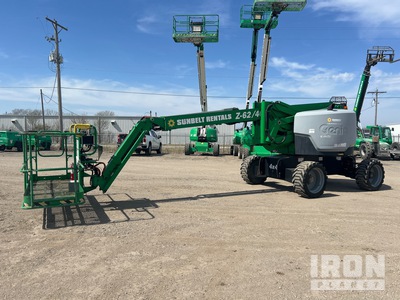 2017 Genie Z-62/40 4WD Diesel Articulating Boom Lift