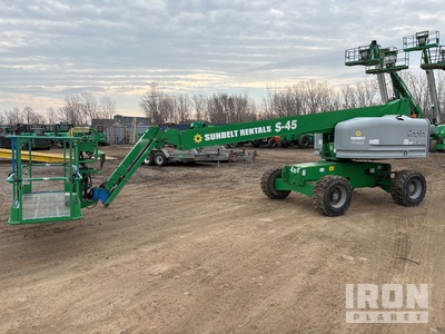 2018 Genie S-45 4WD Dual Fuel Plataforma Elevadora Telescópica