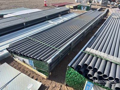 Quantity of (68) 2.48 In x 20 Ft Grey UPVC Rigid Non-Metallic Conduit (Unused)