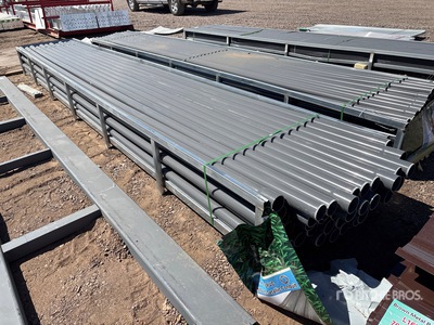 Quantity of (58) 3 In x 20 Ft Grey UPVC Rigid Non-Metallic Conduit Materiale edile (Unused)