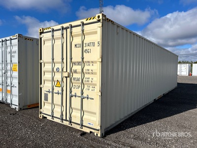2025 40 ft High Cube Storage Container