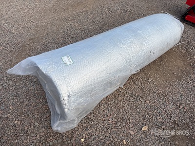 6.6 ft x 164 ft Bubble Aluminum Foil Reflective Insulation Materiale edile (Unused)