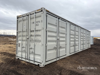 2025 40 ft High Cube Multi-Door Storage Container