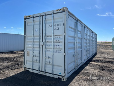 2025 40 ft High Cube Multi-Door Storage Container