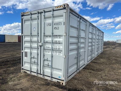 2026 40 ft High Cube Multi-Door Storage Container