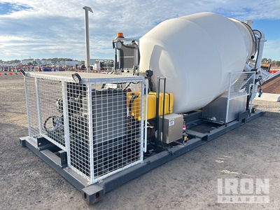 2023 Custom Built Skid-Mounted Concrete Mixer Divers