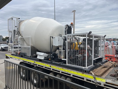 2023 Custom Built Skid-Mounted Concrete Mixer 8 Cubic m