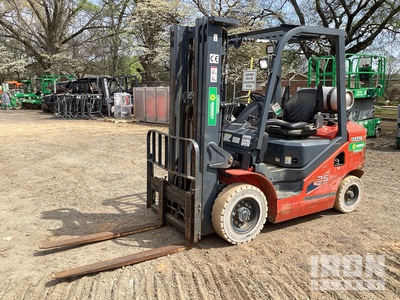 2018 Heli CPYD 25 4600 lb 4x2 Rough Terrain Forklift