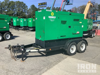 2018 Multiquip DCA-70SSIU4F 56 kW Mobile Generator Set