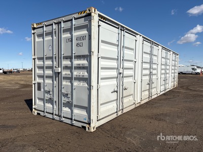 2025 40 ft High Cube Multi-Door Storage Container