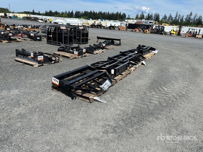 Quantity of (6) 2026 Mower King SA 46 in Skid Steer Forks (Unused)