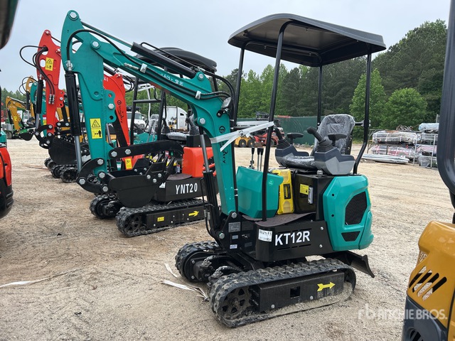 2026 CFG KT12R Mini Excavator (Unused)