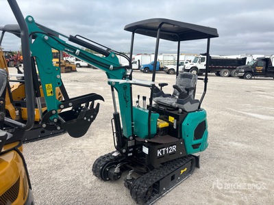 2026 CFG KT12R Mini pelle hydraulique (Unused)