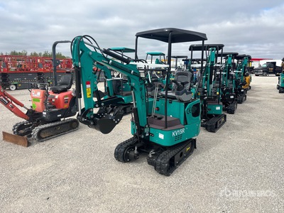2026 CFG KV15R Mini Excavator (Unused)