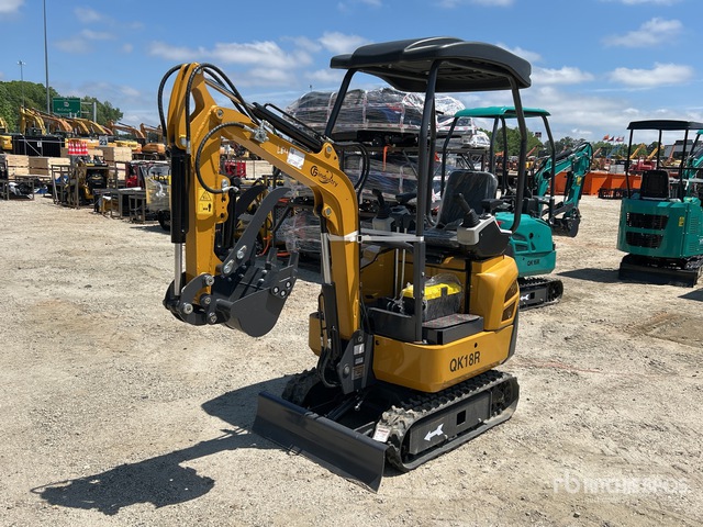 2026 CFG QK18R Mini Excavator (Unused)