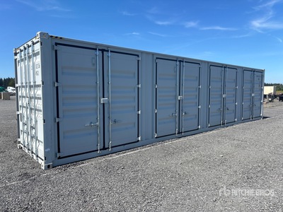 2026 40 ft High Cube Multi-Door Storage Container