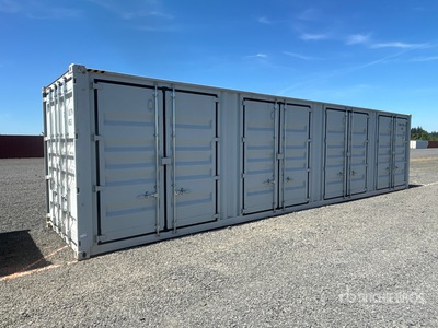 2026 40 ft High Cube Multi-Door Storage Container