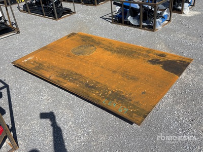 Quantity of (2) 2026 AGT 5 ft x 8 ft Placas de acero (Unused)