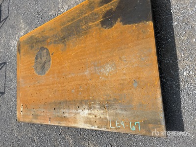 Quantity of (2) 2026 AGT 5 ft x 8 ft Steel Plates (Unused)