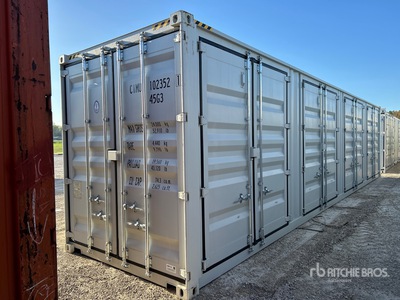 2026 40 ft High Cube Multi-Door Storage Container