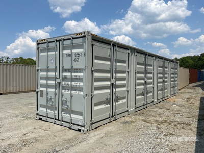 2026 40 ft High Cube Multi-Door Storage Container