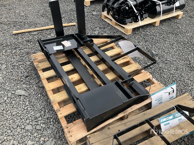 Quantity of (8) 2026 Mower King SA Skid Steer Forks (Unused)