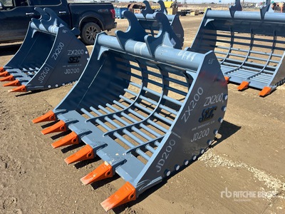 2025 SEC 63 in Q/C Skeleton Excavator Bucket - Fits ZX200