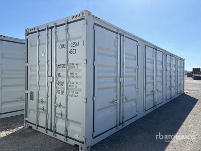 2026 40 ft High Cube 40 ft One-Way High Cube Multi-Door Storage Container