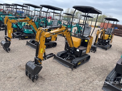 2026 CFG H12R Mini Excavator (Unused)