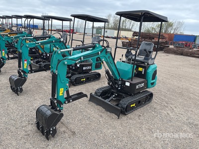 2026 CFG KT12R Mini Excavator (Unused)