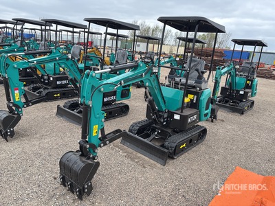 2026 CFG KT12R Mini Excavator (Unused)