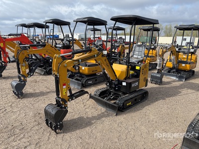 2026 CFG H12R Mini Excavator (Unused)