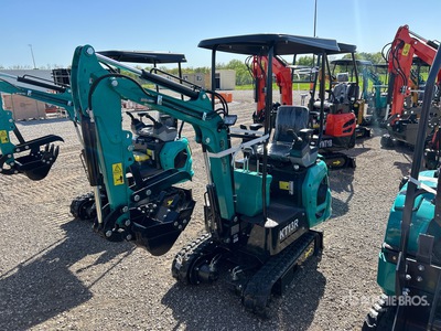 2026 CFG KT13R Mini pelle hydraulique (Unused)