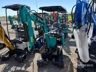 2026 CFG KT13R Mini pelle hydraulique (Unused)