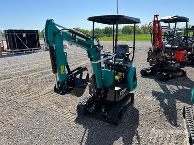 2026 CFG KT13R Mini pelle hydraulique (Unused)