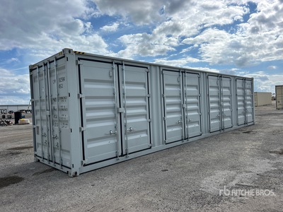 2026 40 ft High Cube Multi-Door Storage Container