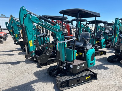 2026 CFG KT12R Mini pelle hydraulique (Unused)