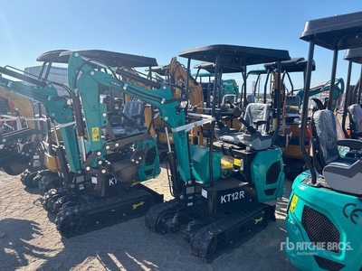 2026 CFG KT12R Mini Excavator (Unused)
