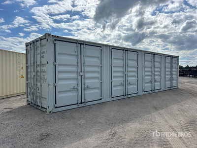 2026 40 ft High Cube Multi-Door Storage Container