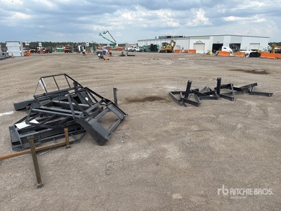Quantity of (8) 2026 Mower King SA 48 in Skid Steer Forks (Unused)