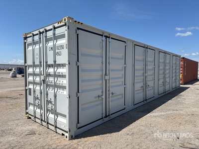 2025 40 ft High Cube Multi-Door Lagercontainer