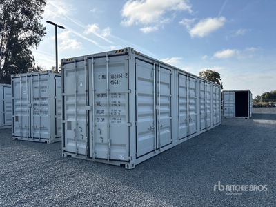 2025 40 ft High Cube Multi-Door Conteneur de stockage