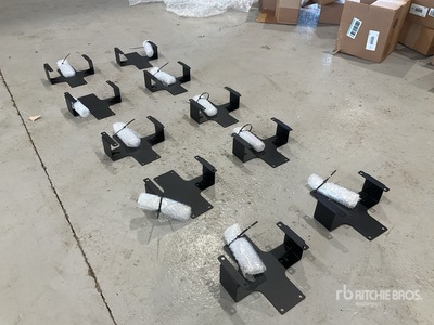 Quantity of (10) Bracket - Mounting Plate Assy SNM94x w/ Hardware (Unused)