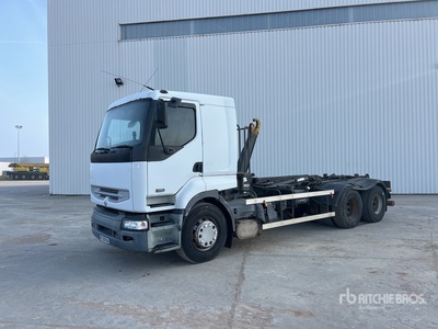 2003 Renault 420dCi 6x2 Sleeper Camion Ampliroll 6x2 Roll-Off Truck