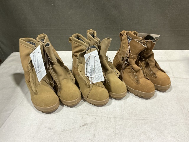 (159) Pairs of Combat Boots (159) Pairs of Combat Boots