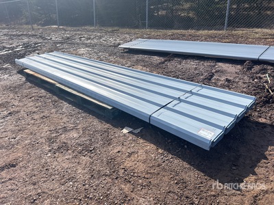 Quantity of (100) 3 ft x 14 ft Metal Roofing/Siding Sheets (Unused)